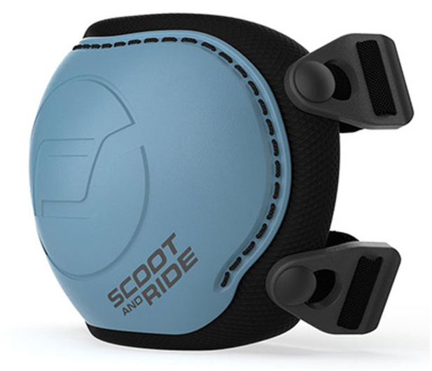 Scoot & Ride Zestaw ochraniaczy na łokcie i kolana rozmiar S Steel - 1316254 - zdjęcie 4